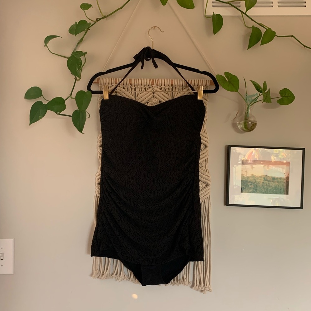 Black one piece